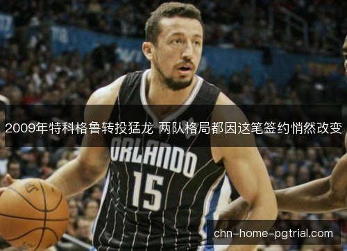 2009年特科格鲁转投猛龙 两队格局都因这笔签约悄然改变